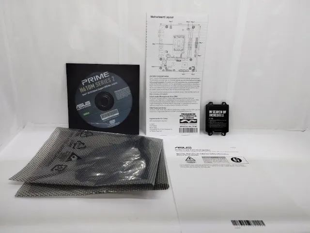 Caixa Vazia placa mãe: Asus h610m cs d4 - Foto 4