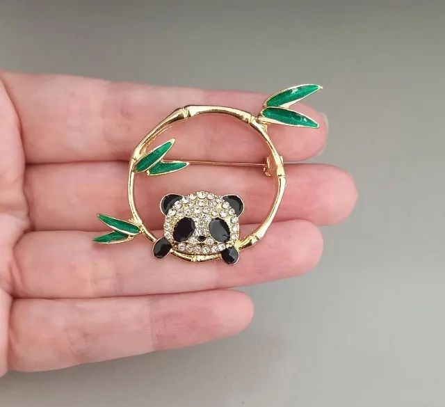 Broche de Urso Panda (novo) - Foto 2
