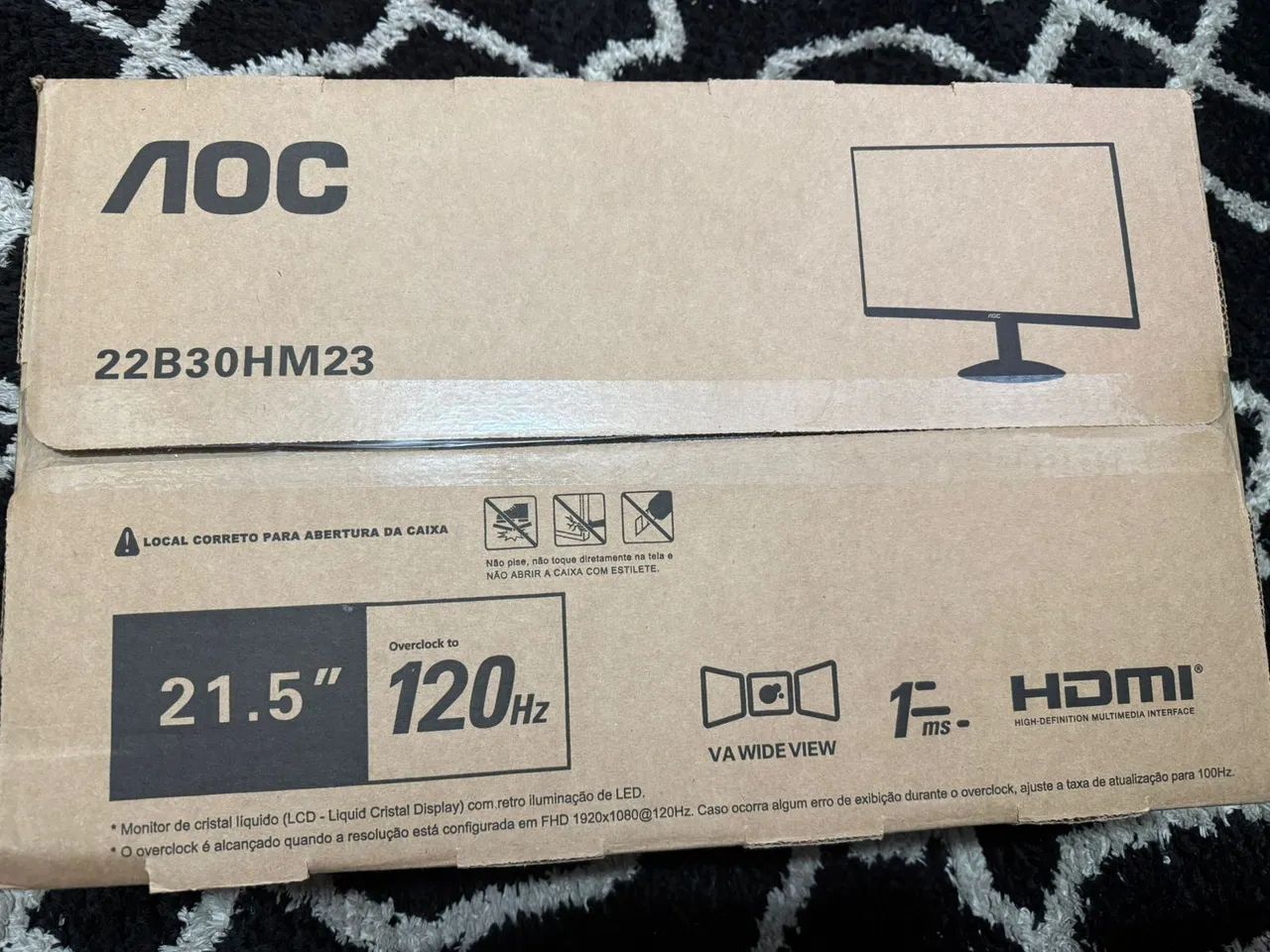 Monitor Aoc 120hz 1ms - Foto 3