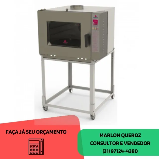 Forno 5 Esteiras Turbo Elétrico Progas 220v
