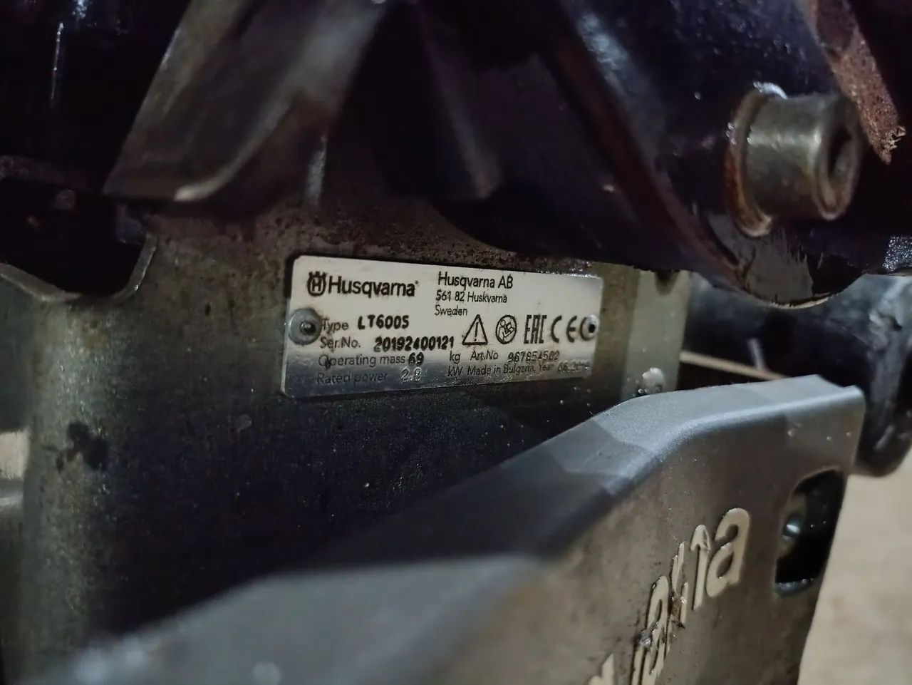 Compactador de solo a gasolina,Husqyama lt6005 - Foto 3