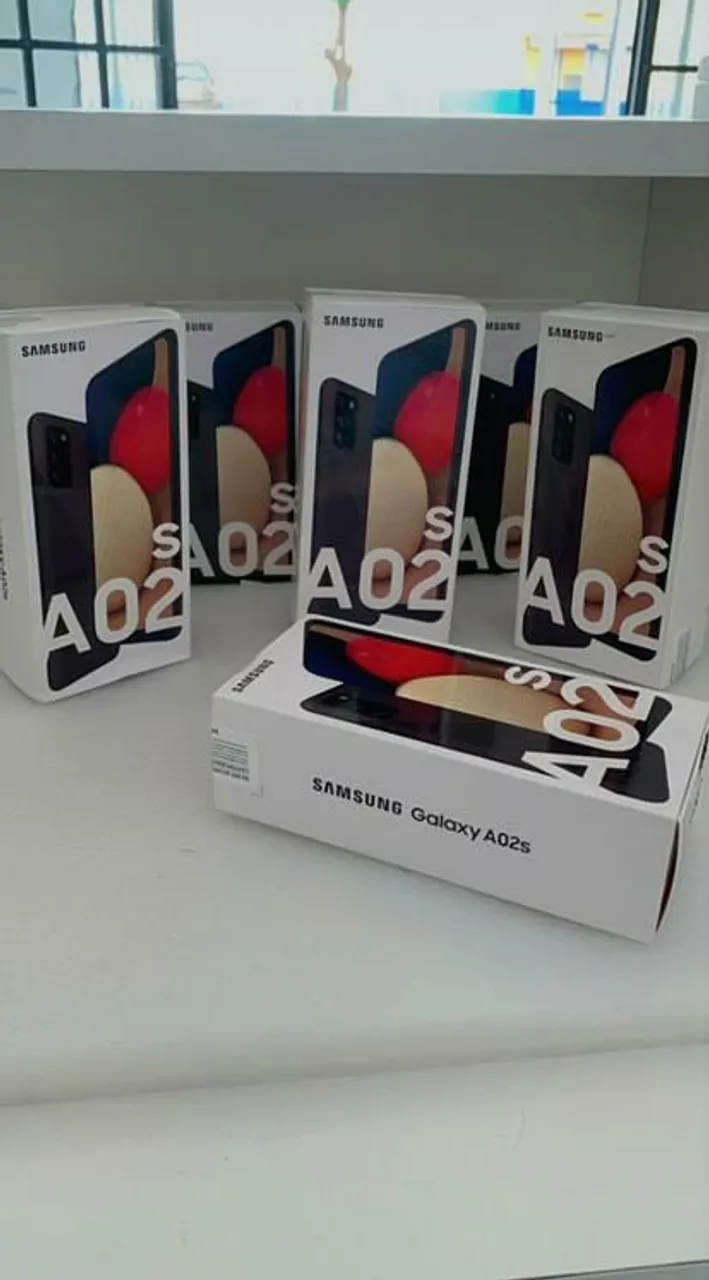 VENDO A02S NOVO LACRADO