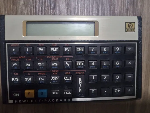 CALCULADORA HP12C GOLD
