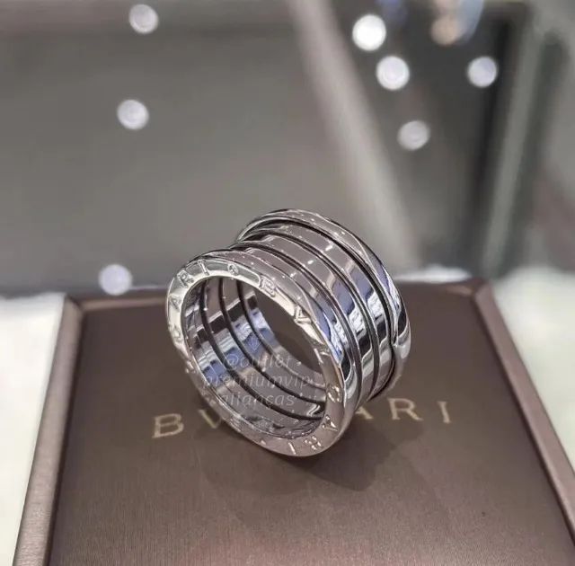 Anel aliança bvlgari de molas unidade - Foto 5