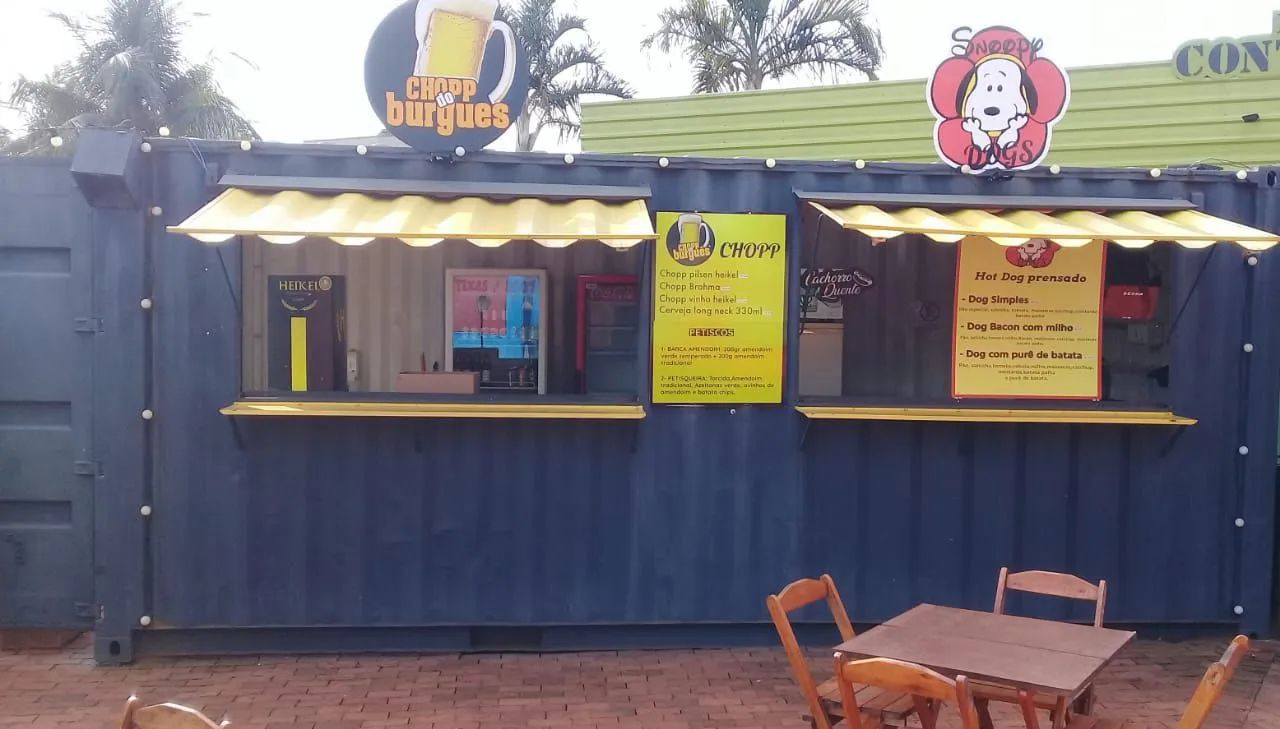 CONTAINER LANCHONETE MARÍTIMO!!