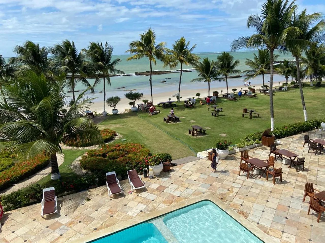 Pacote Carnaval no Flat com Varanda Frente Mar - Praia dos Carneiros-PE - Foto 4
