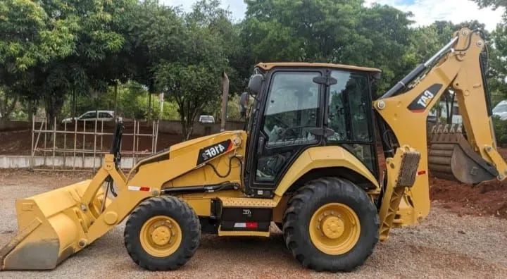 Retroescavadeira Cartepillar 416f ano 2016 - Foto 2