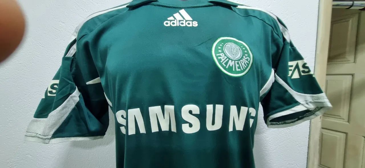 Camiseta Palmeiras Adidas 2009 - Foto 2