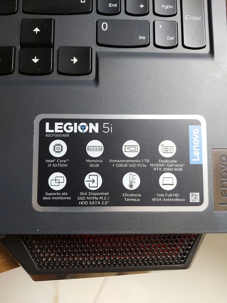 Notebook Gamer Lenovo Legion 5i - Foto 3