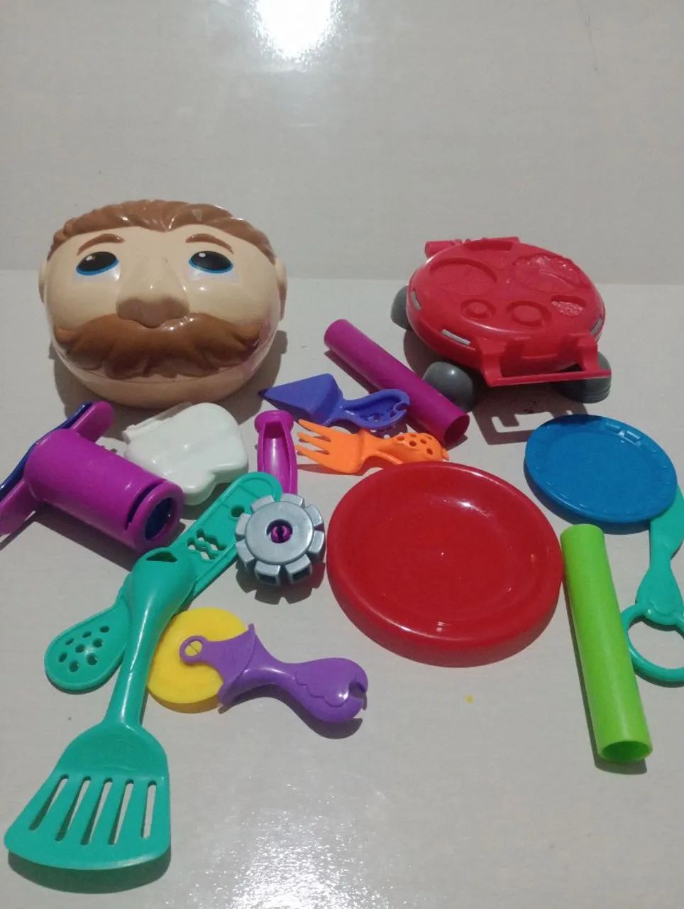 Lote de brinquedos para massinhas 