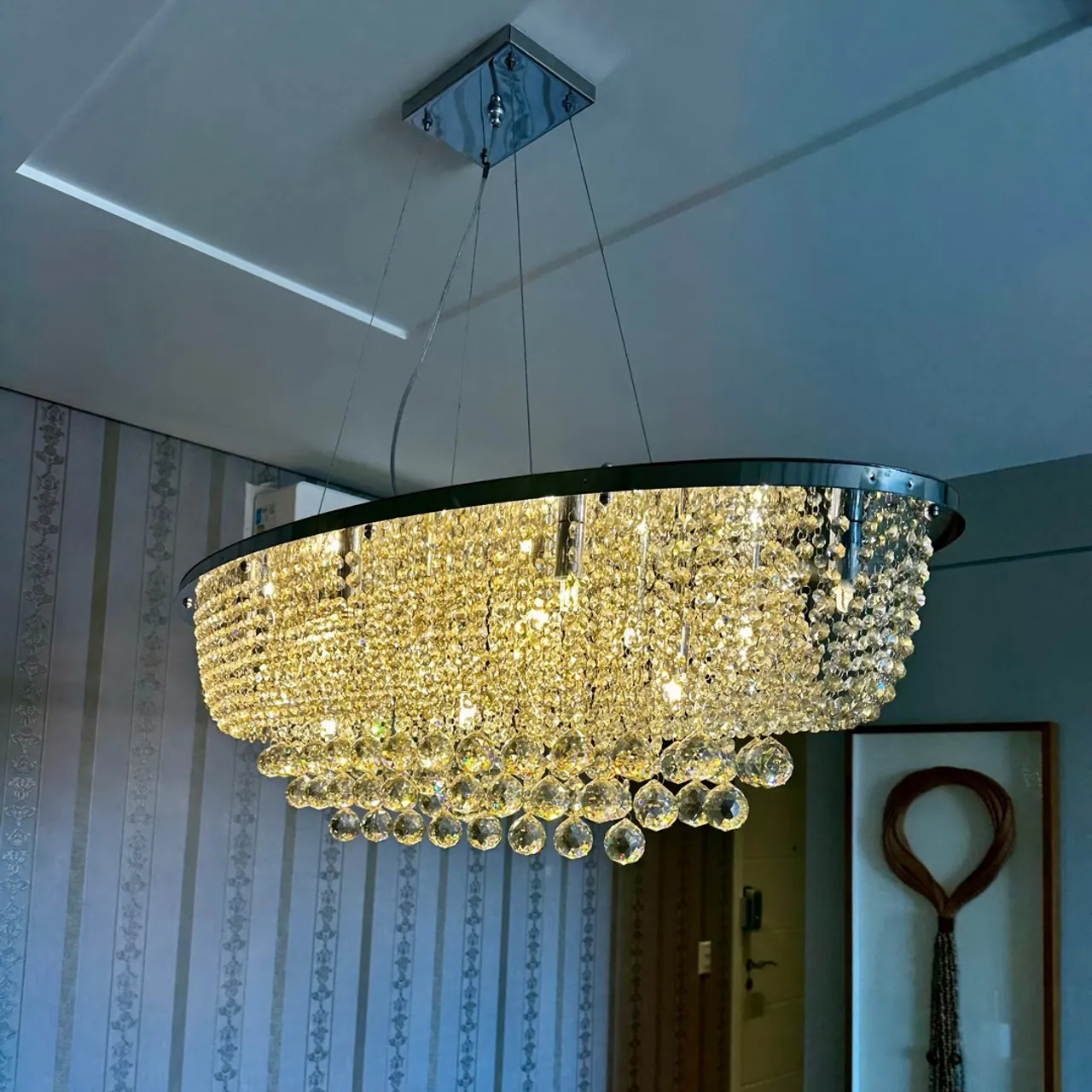 Lustre de Cristal Elegante