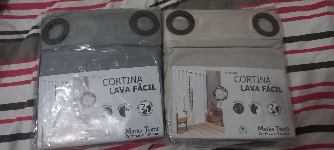 Cortina Lava Fácil Marka Têxtil