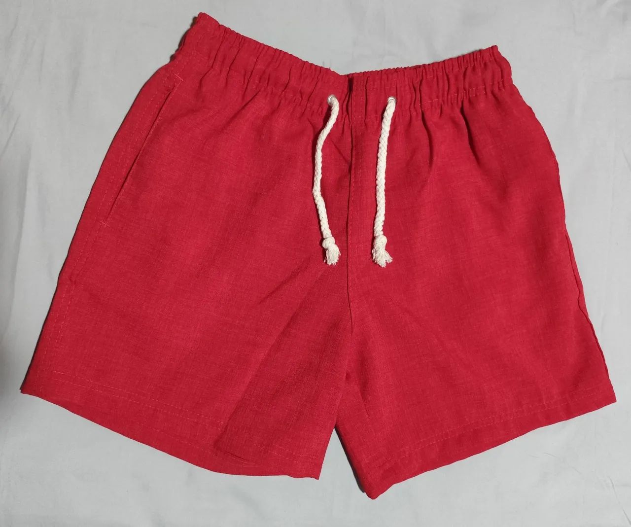 Shorts de linho mauricinho tamanho M
