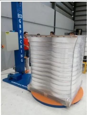 Envolvedora automática de plastico em pallets - Foto 3