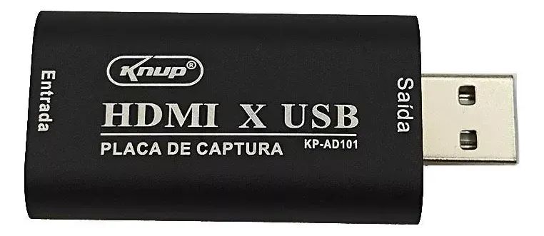 Adaptador Placa Captura Hdmi X Usb C/ Adapt. Tipo-c Kp-ad101 - Foto 3