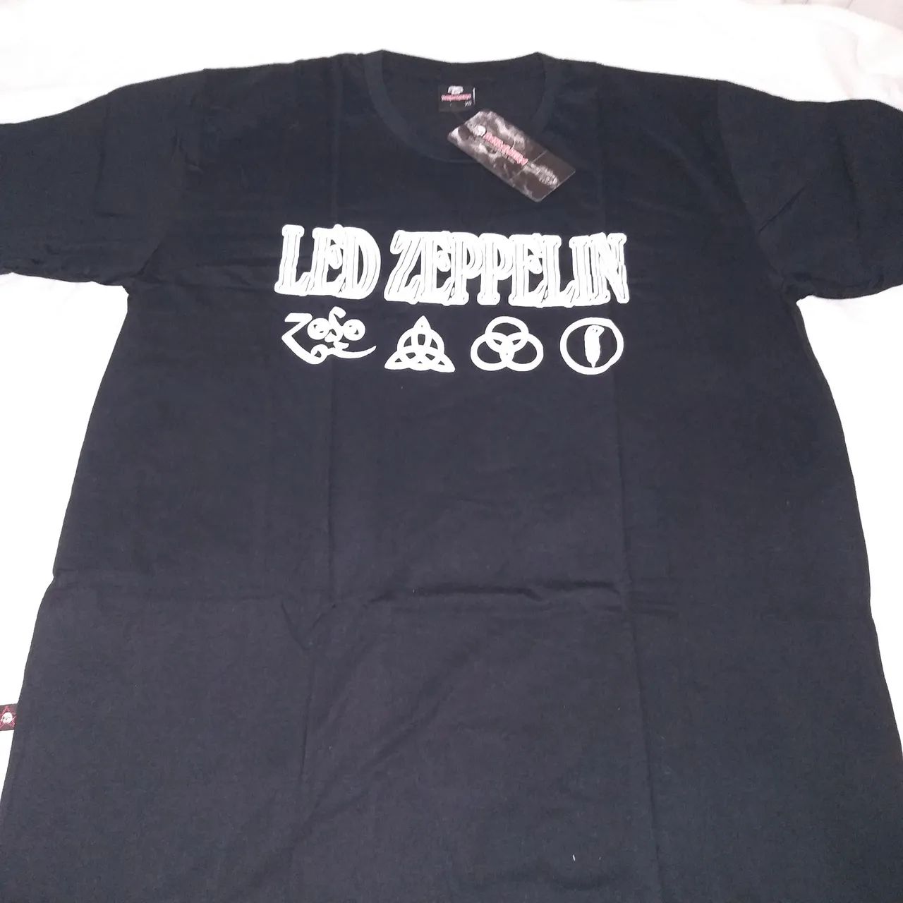 CAMISETA LED ZEPPELIN NOVA NO CELOFANE  - Foto 3