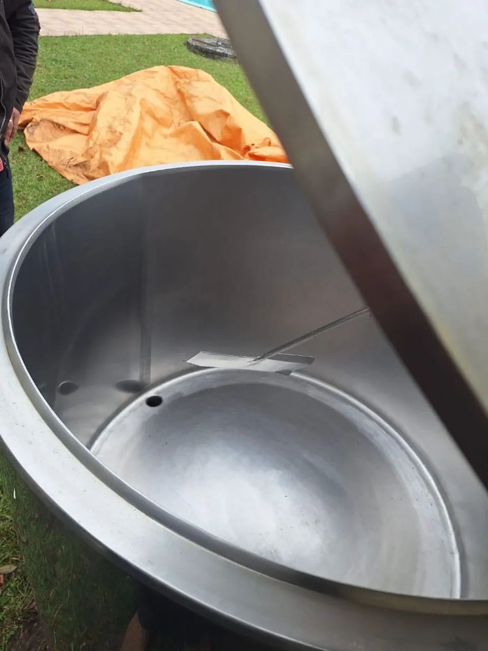 Tanque de resfriamento de leite 500lts - Foto 4