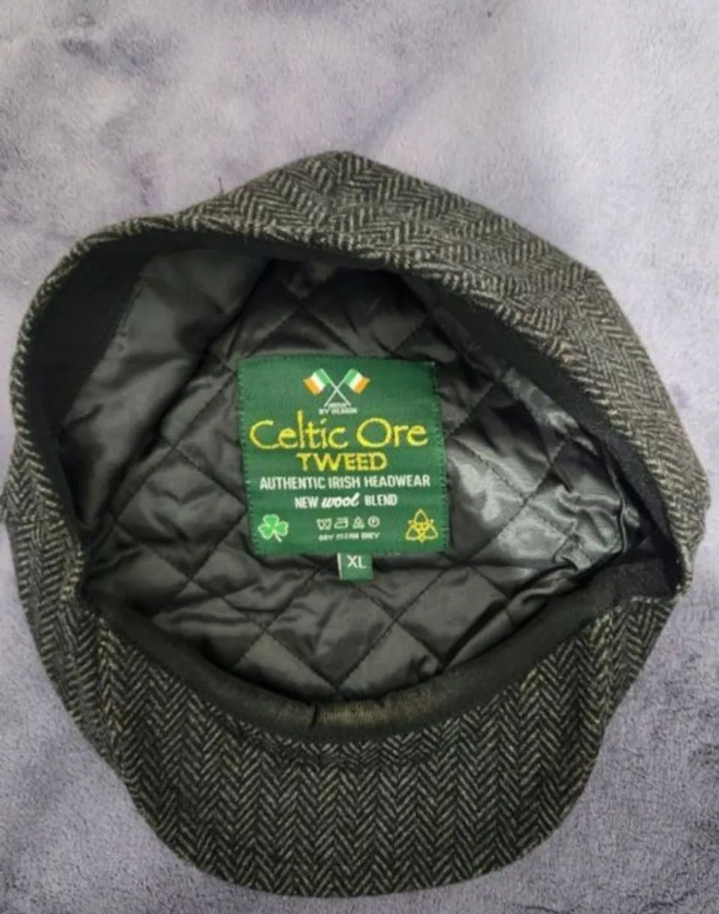 Chapéu de Tweed Masculino Clássico - Foto 2