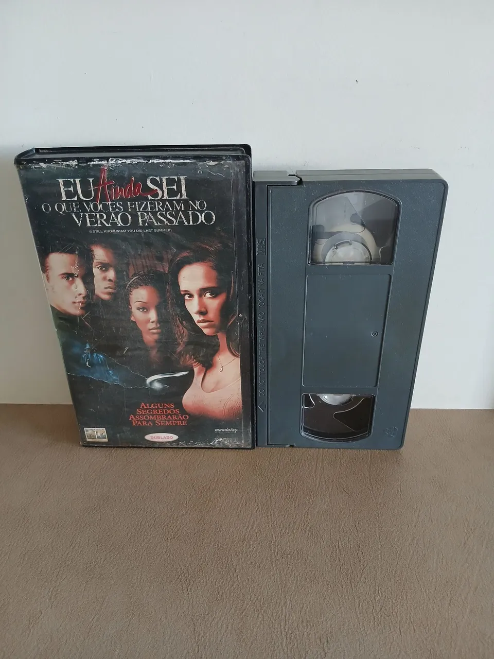VHS Eu Ainda Sei o Que Vocês Fizeram no Verão Passado - Dublado - Raro