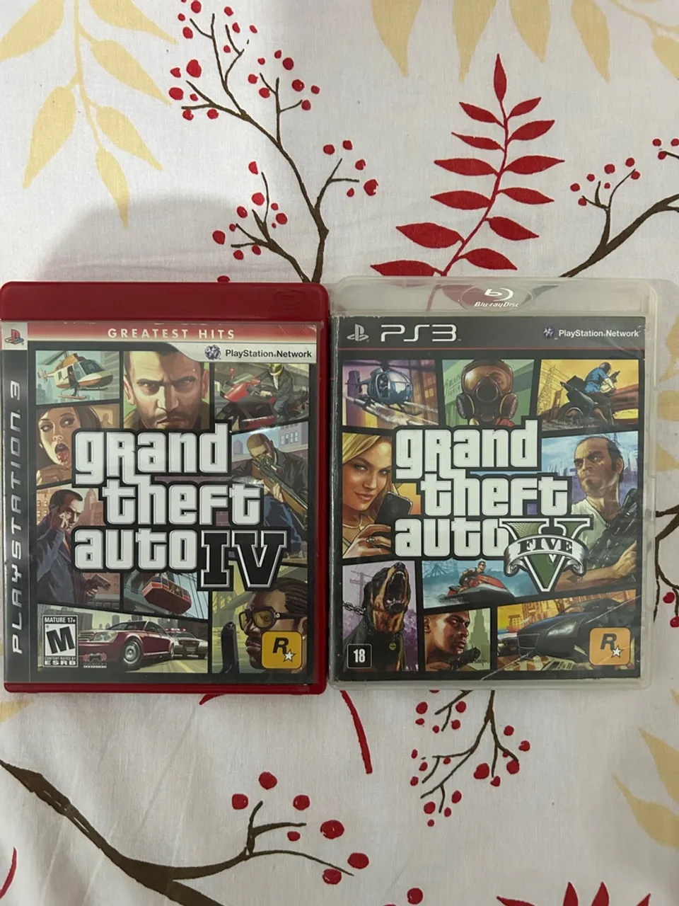 GTA IV e V - PS3 envio OLX pay