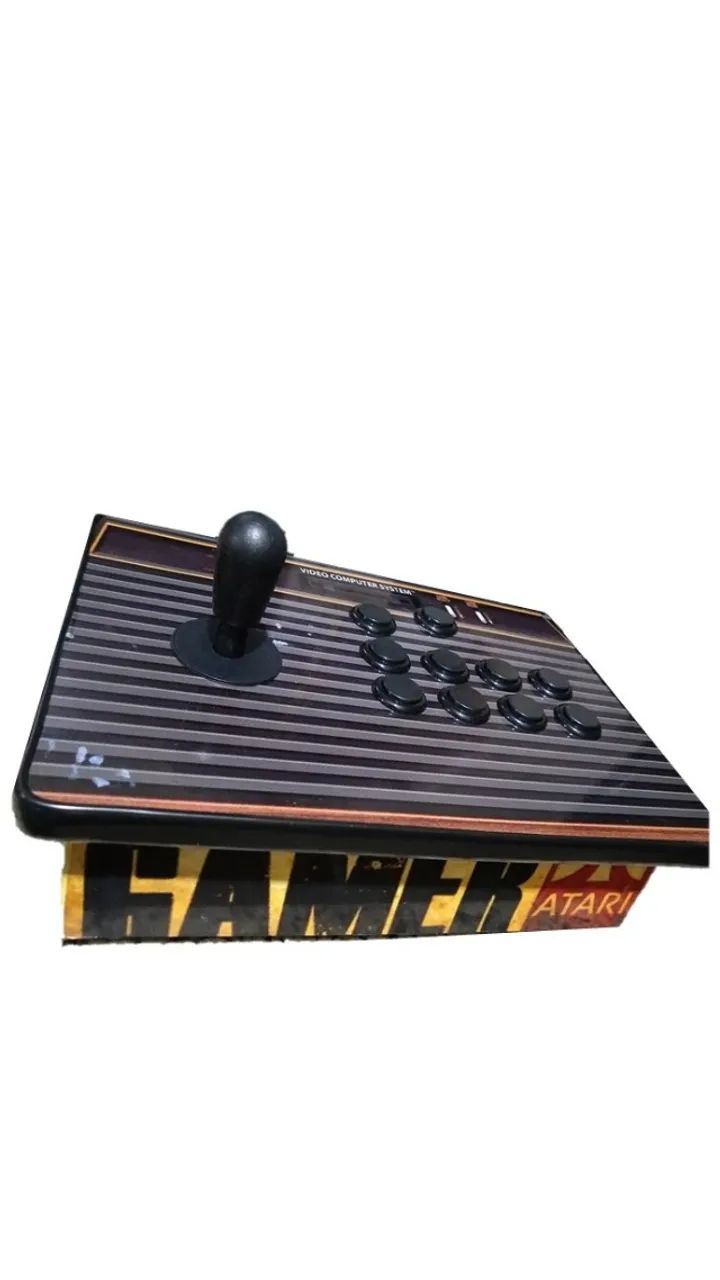CONTROLE ARCADE 1 PLAYER - LIBERTE A NOSTALGIA COM ESTILO E COMPATIBILIDADE!