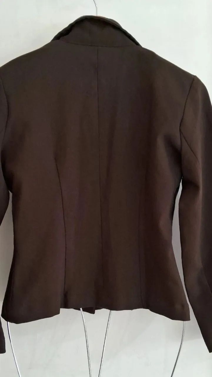 Blazer alfaiataria swet Trtiê e lenço  - Foto 4