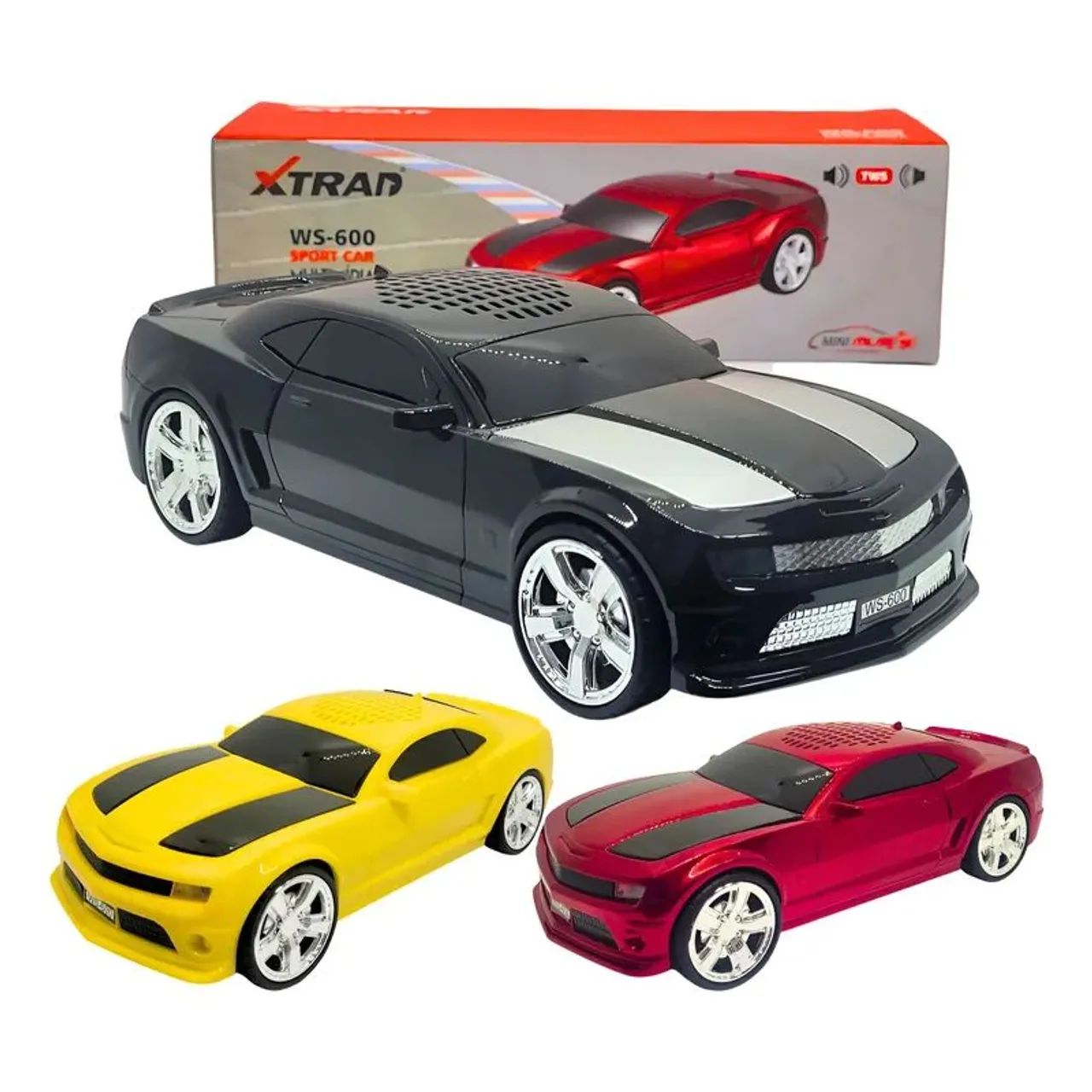 Caixinha de som miniatura camaro Bluetooth  - Foto 6