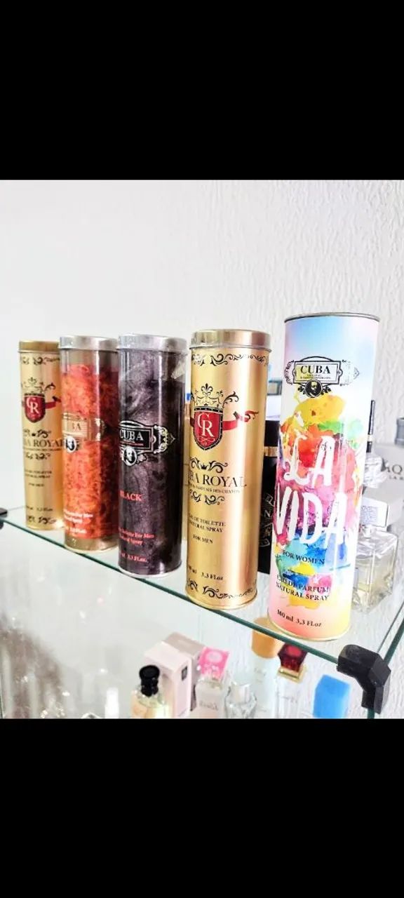 Perfumes Cuba original - Varias Fragrâncias