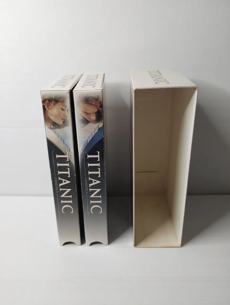 Fita VHS Dupla - Filme Titanic (Original Fox 1997) Leo DiCaprio  - Foto 3