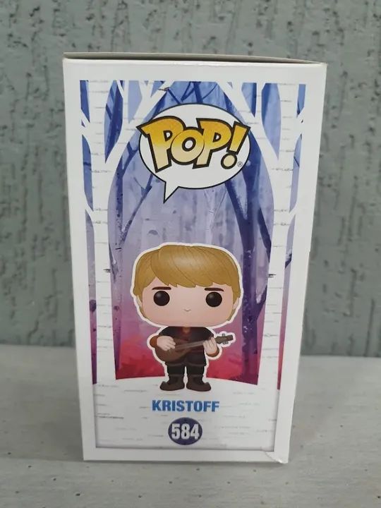 Caixa Funko Pop Original Kristoff - Frozen II - 584 - Foto 4