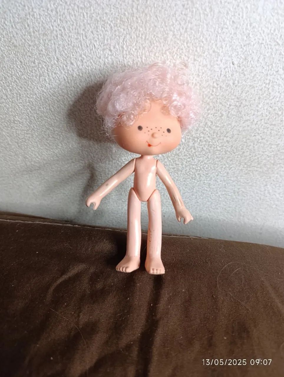 Boneca de Brinquedo Pesseguinho(Turma da Moranguinho)