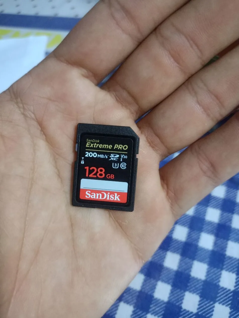 Cartão de Memória Sandisk Extreme PRO 128GB