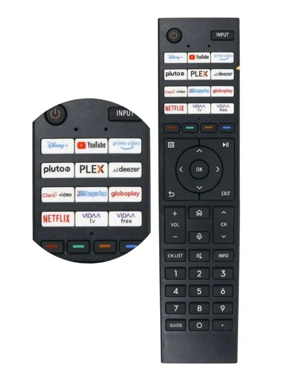 Controle Remoto Para Televisão LED Toshiba Smart - Foto 5