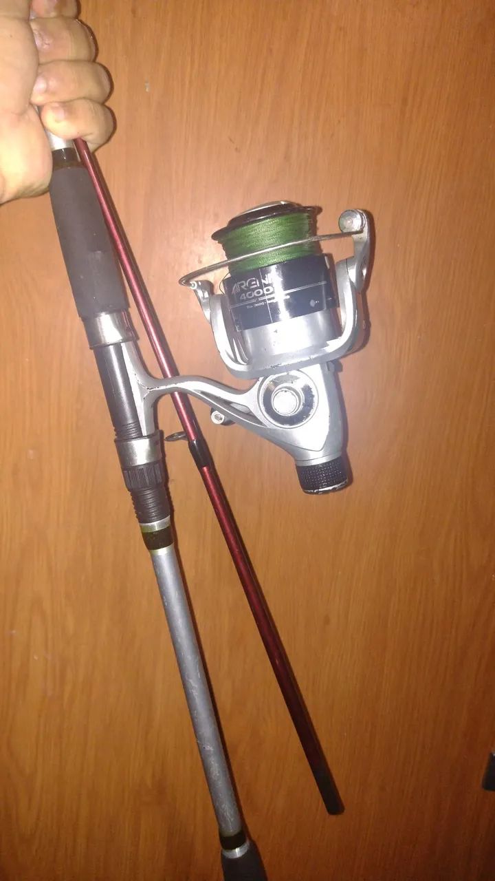 Conjunto Vara de Pescar e Reel Argo 4000