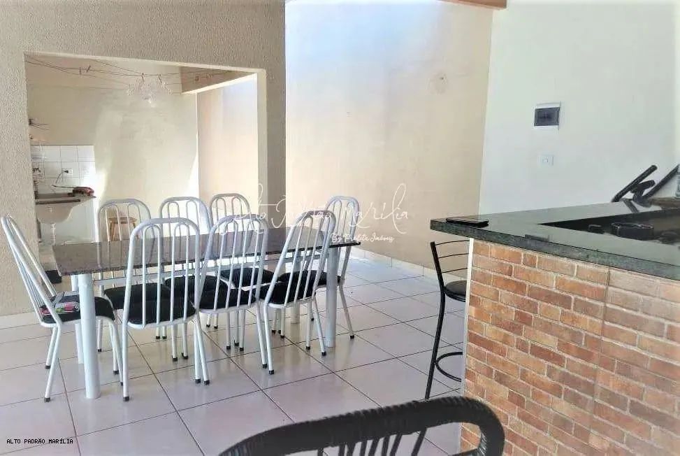 Casa para Venda em Marília, Santa Antonieta, 3 dormitórios, 1 suíte, 2 banheiros, 3 vagas