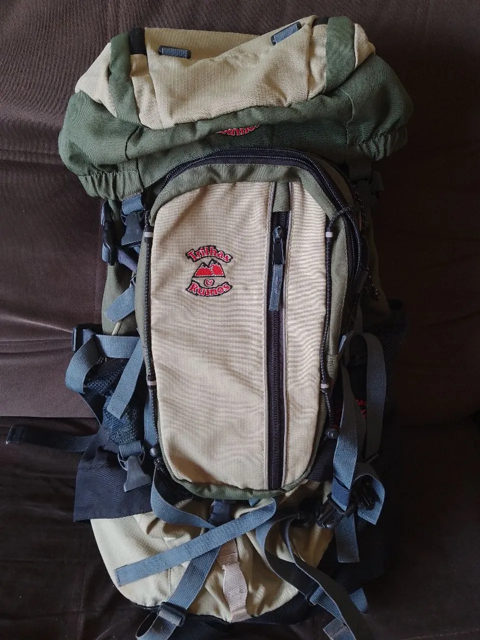 Mochila de Camping Trilhas & Rumos - Crampon 68 - 68 Litros