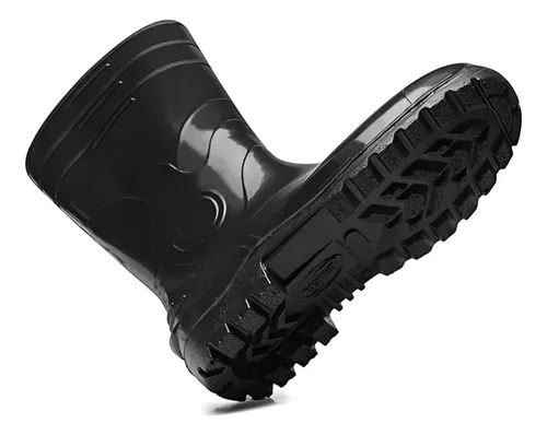 Bota De Borracha Pvc Cano Longo Com Bico E Palmilha Aço Epi - Foto 2