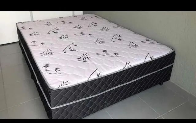 cama box conjugado molas intermedic casal 