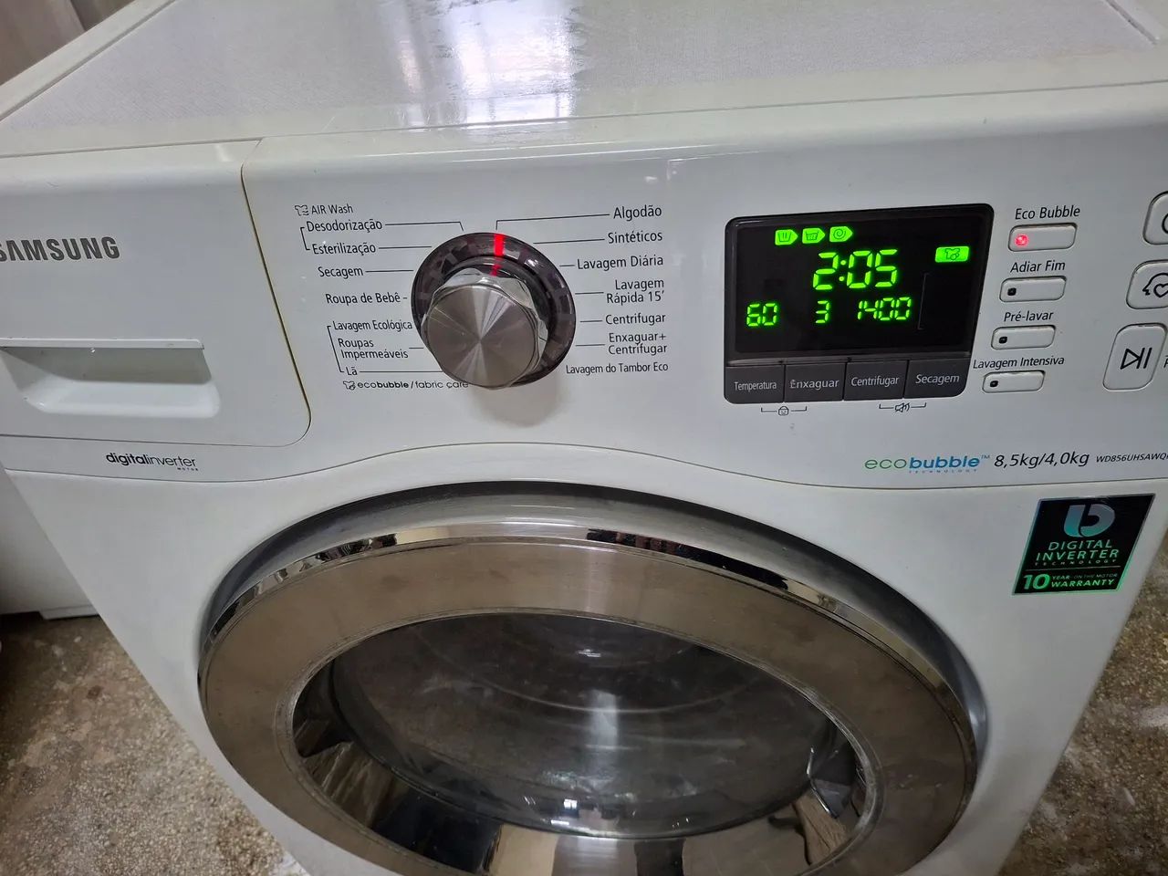 Lava e seca 220v semi nova  - Foto 2