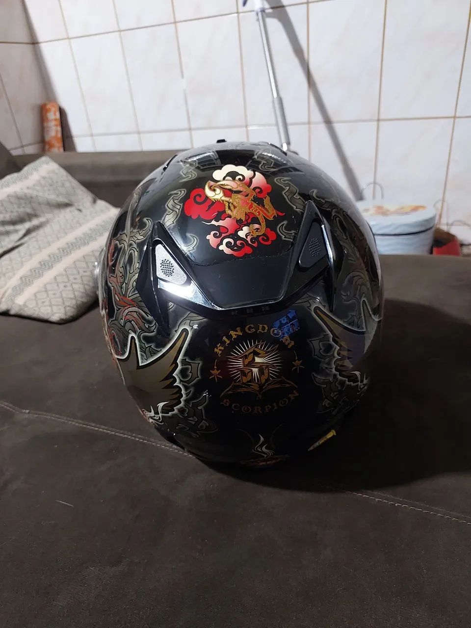 Capacete scorpion exo 750 - Foto 4