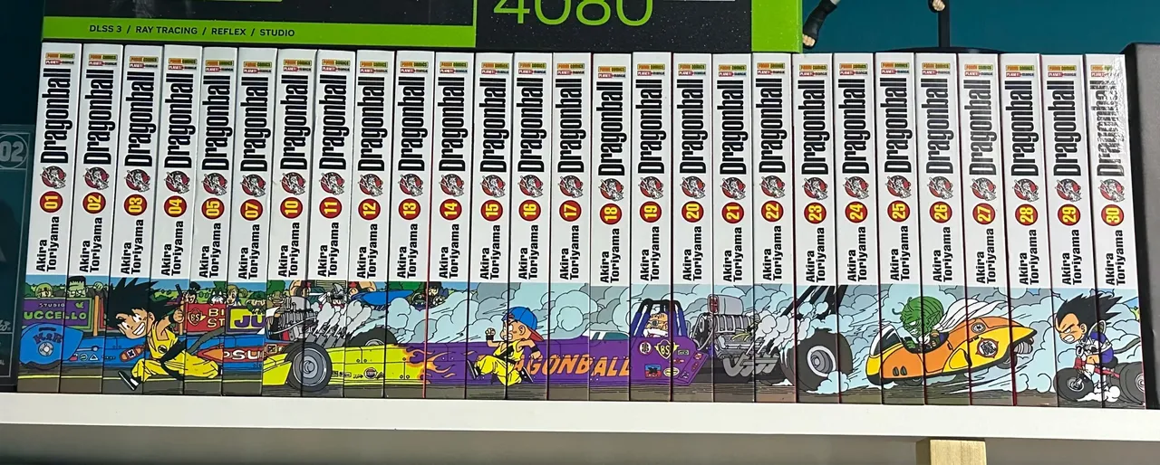 Coleção Mangás Dragon Ball do clássico ao Z Kanzenban panini