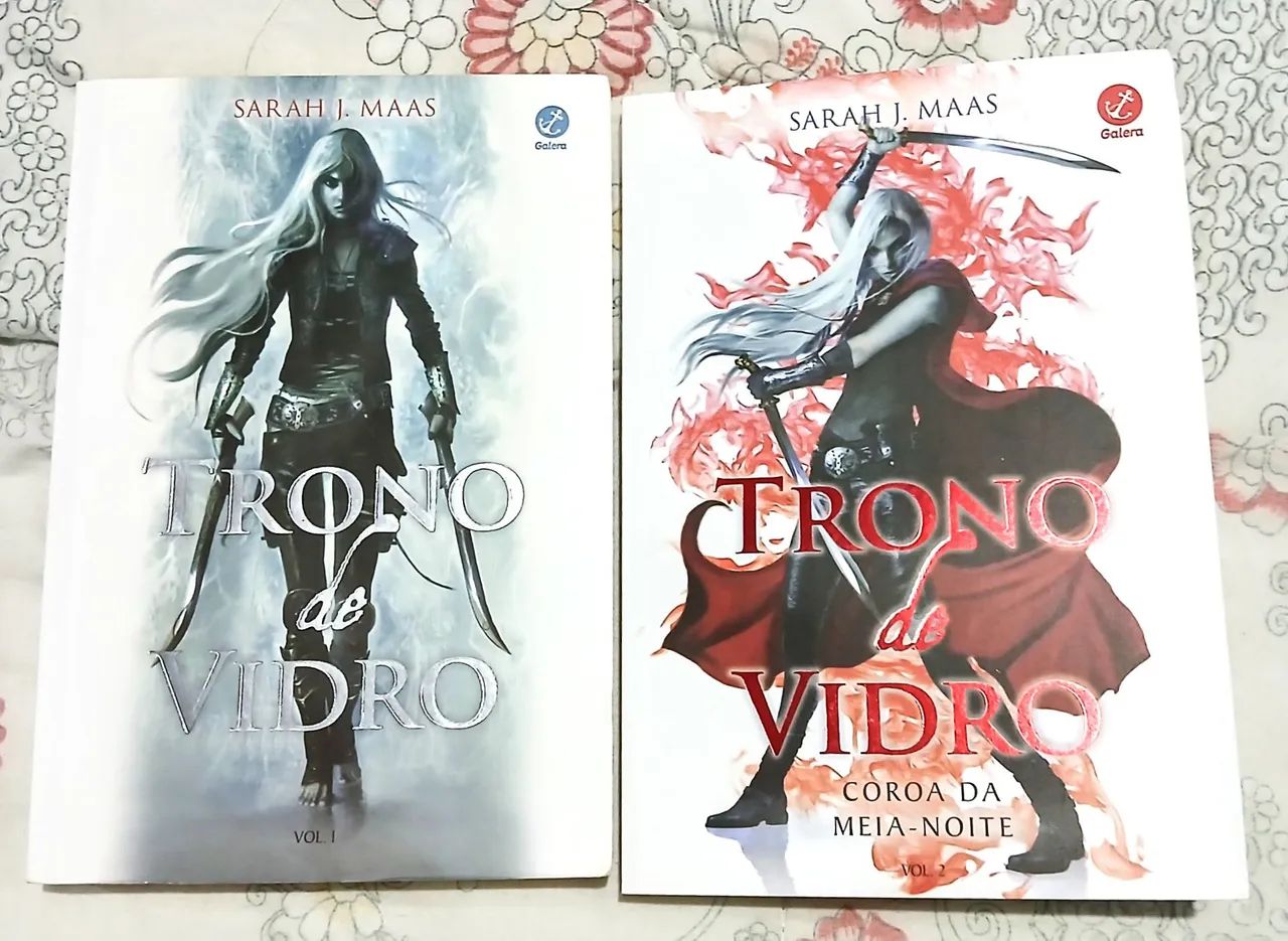 Trono de Vidro - Volumes 1 e 2 - Série Completa
