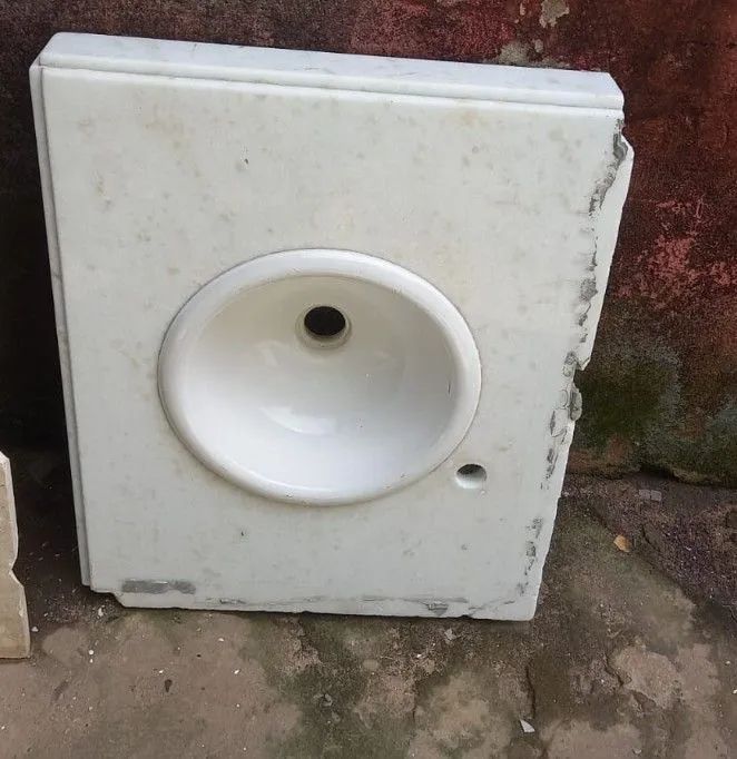 Duas cubas de mármore para banheiro - Foto 2