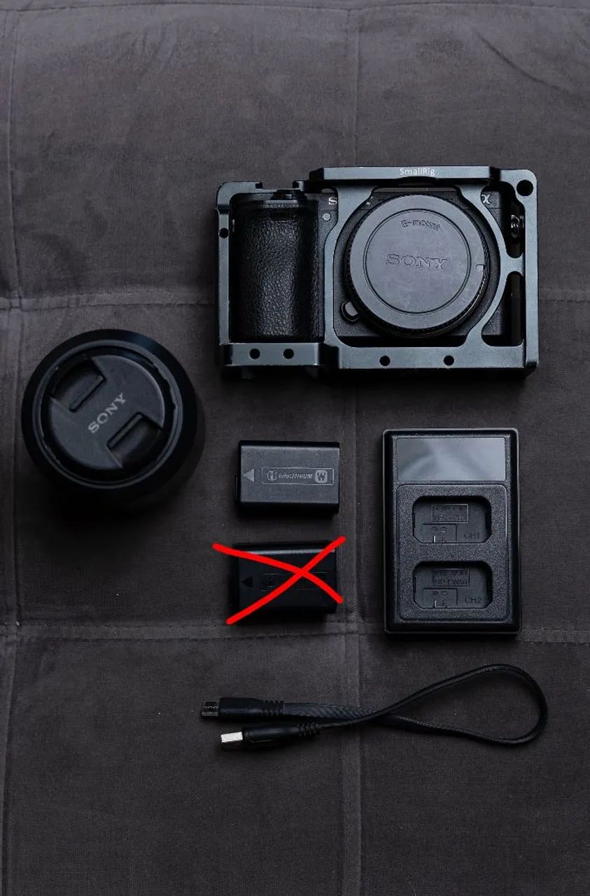 Câmera Sony A6500 + 50mm f1.8