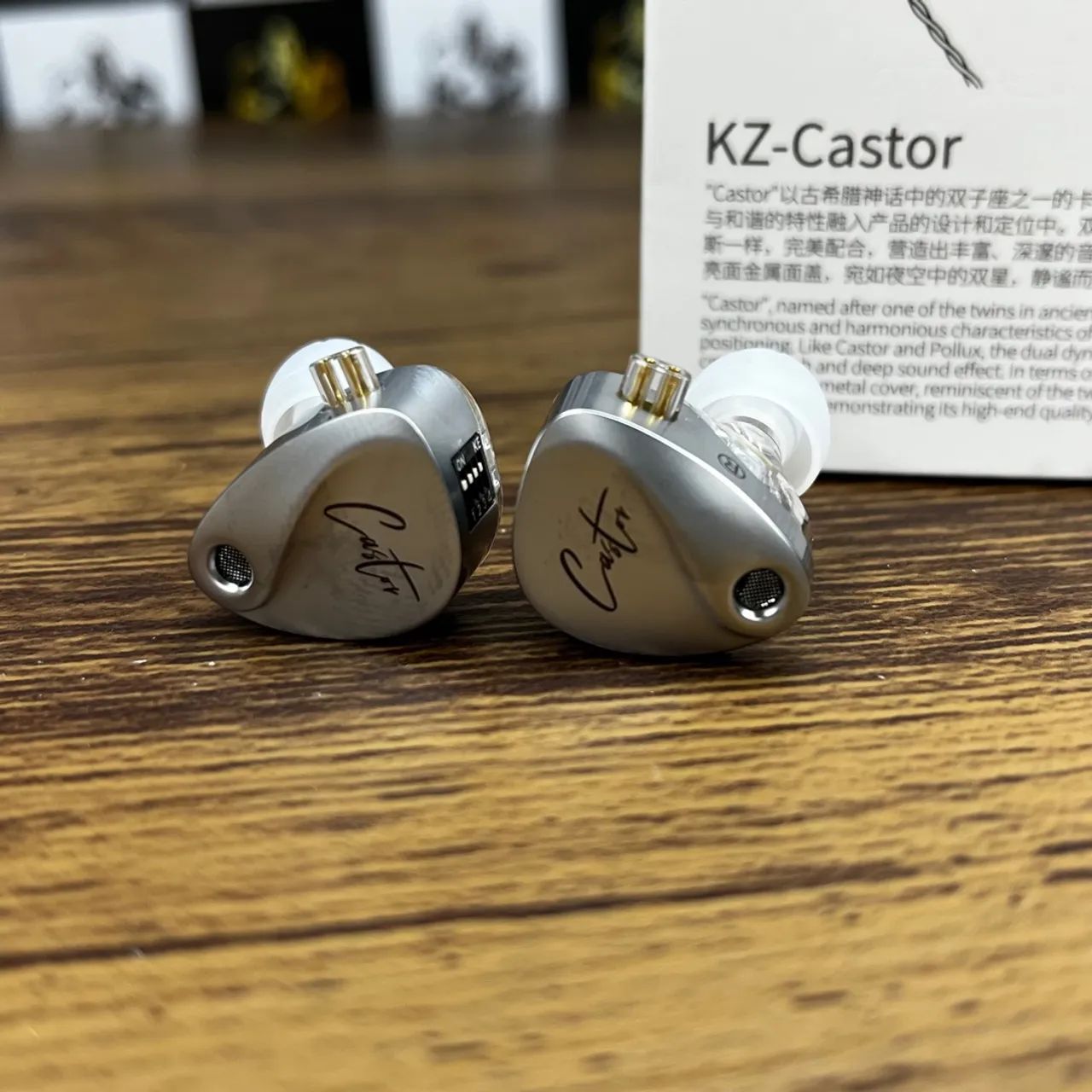 KZ CASTOR COM TUNING FONE DE OUVIDO INEAR RETORNO DE PALCO - Foto 3