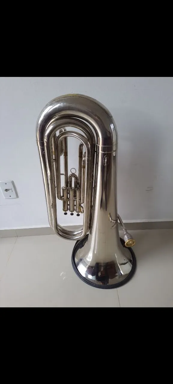 Tuba Weril j310 em dó 3 pistos