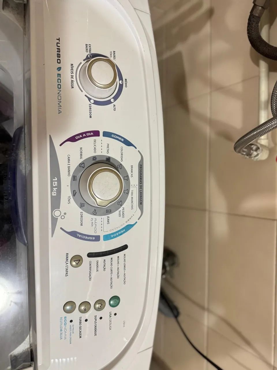 Máquina de Lavar Roupa 15kg