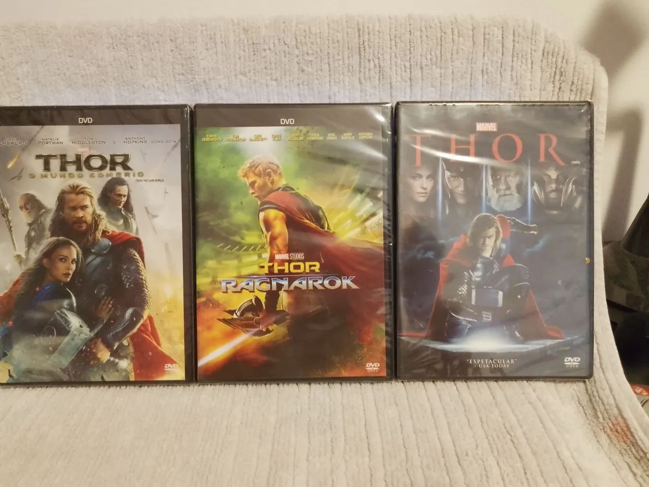 Filmes Marvel Lote 12 DVDs + 1 Blu-ray 3D lacrados e originais - Foto 2