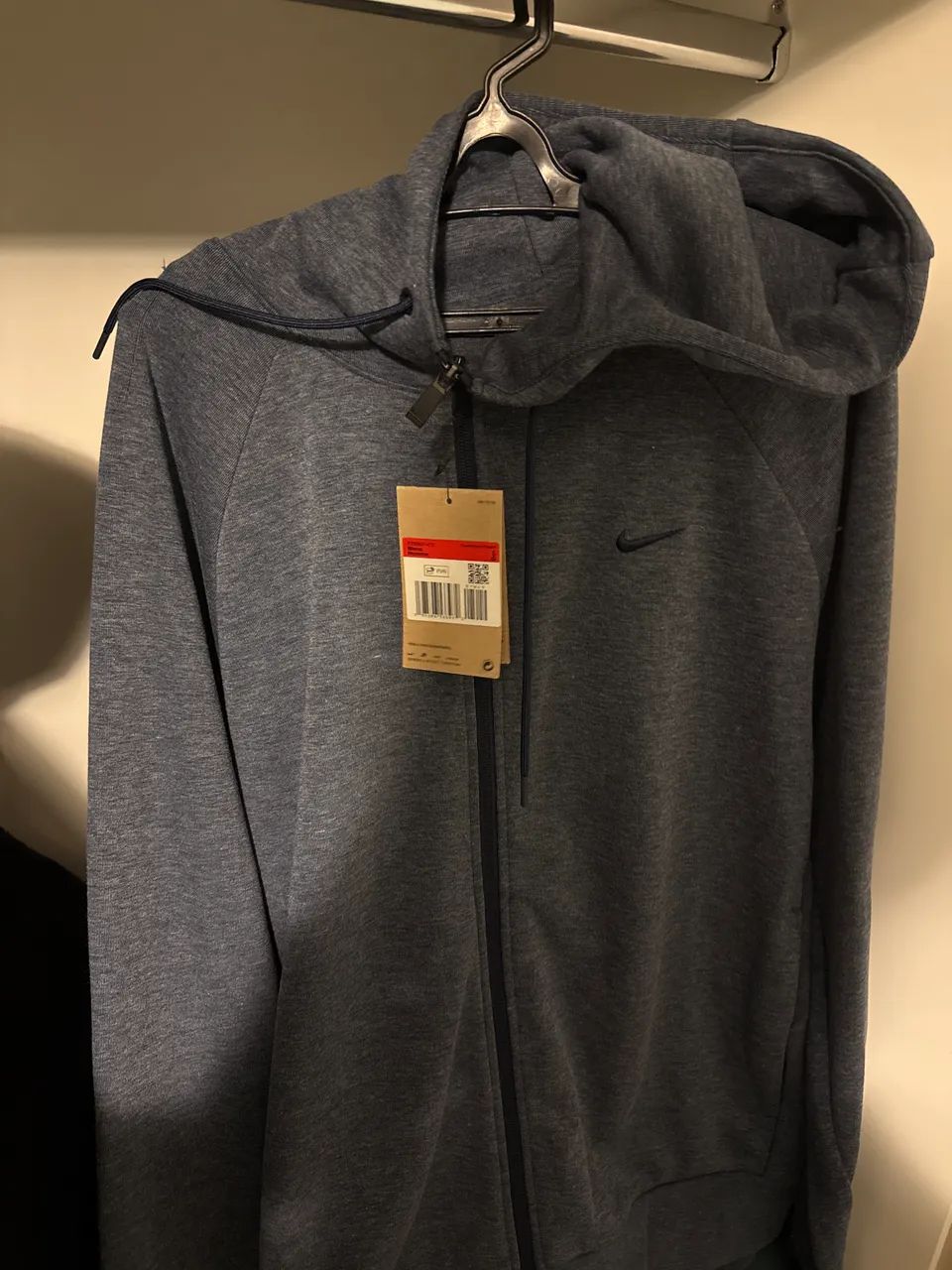 Blusa Nike Moletom Azul 
