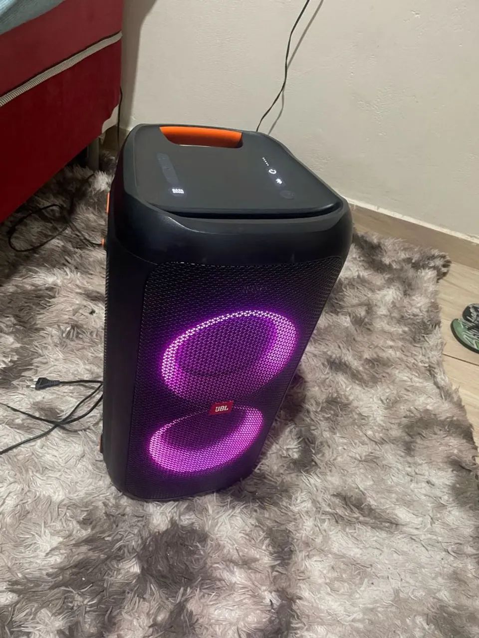 Caixa de Som JBL com Bluetooth e Iluminação - Foto 2